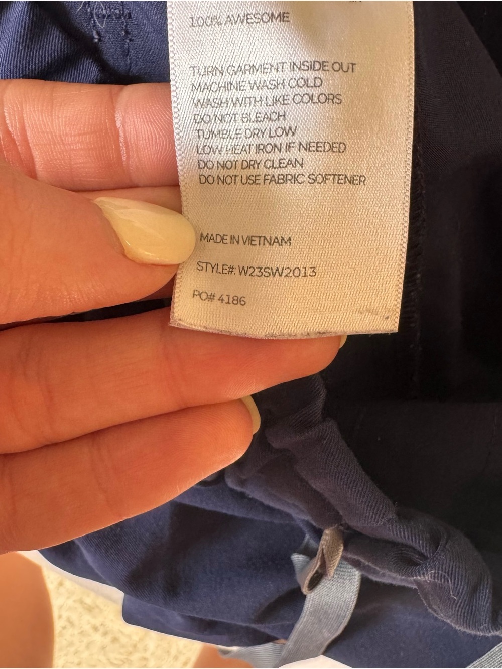 FIGS | Uman Relaxed Fit Joggers - Navy - Picture 3 of 4
